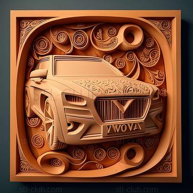 3D мадэль Volvo LV4 (STL)